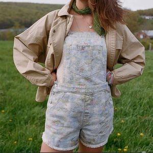Anthropologie Pilcro short overalls size 27!